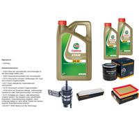 DENCKERMANN Controllo Set 7L CASTROL EDGE 5W-30 C3 Per Jeep Grand Cherokee
