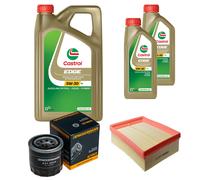 DENCKERMANN Controllo Set 7L CASTROL EDGE 5W-30 C3 Per KIA Carens III 2.0