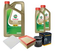 DENCKERMANN Controllo Set 7L CASTROL EDGE 5W-30 C3 Per KIA Magentis 2.0