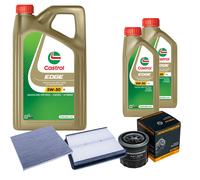 DENCKERMANN Controllo Set 7L CASTROL EDGE 5W-30 C3 Per KIA Optima Hyundai