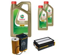 DENCKERMANN Controllo Set 7L CASTROL EDGE 5W-30 C3 Per KIA Sorento III 2.2