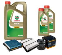DENCKERMANN Controllo Set 7L CASTROL EDGE 5W-30 C3 Per Lexus GS 430