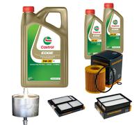 DENCKERMANN Controllo Set 7L CASTROL EDGE 5W-30 C3 Per Mazda 3 2.3 MPS Turbo