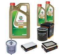 DENCKERMANN Controllo Set 7L CASTROL EDGE 5W-30 C3 Per Mazda Tribute 3.0 V6