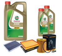 DENCKERMANN Controllo Set 7L CASTROL EDGE 5W-30 C3 Per Mercedes-Benz