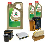DENCKERMANN Controllo Set 7L CASTROL EDGE 5W-30 C3 Per Mercedes-Benz