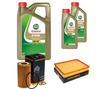 DENCKERMANN Controllo Set 7L CASTROL EDGE 5W-30 C3 Per Mercedes-Benz