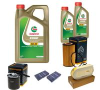 DENCKERMANN Controllo Set 7L CASTROL EDGE 5W-30 C3 Per Mercedes-Benz