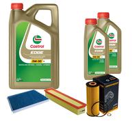 DENCKERMANN Controllo Set 7L CASTROL EDGE 5W-30 C3 Per Mercedes-Benz