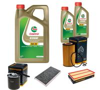 DENCKERMANN Controllo Set 7L CASTROL EDGE 5W-30 C3 Per Mercedes-Benz