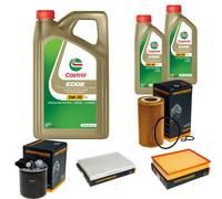 DENCKERMANN Controllo Set 7L CASTROL EDGE 5W-30 C3 Per Mercedes-Benz