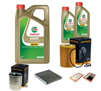 DENCKERMANN Controllo Set 7L CASTROL EDGE 5W-30 C3 Per Mercedes-Benz