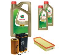 DENCKERMANN Controllo Set 7L CASTROL EDGE 5W-30 C3 Per Mercedes-Benz