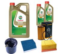 DENCKERMANN Controllo Set 7L CASTROL EDGE 5W-30 C3 Per Mercedes-Benz