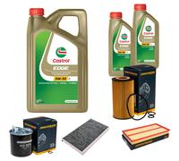 DENCKERMANN Controllo Set 7L CASTROL EDGE 5W-30 C3 Per Mercedes-Benz