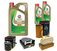 DENCKERMANN Controllo Set 7L CASTROL EDGE 5W-30 C3 Per Mercedes-Benz
