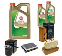 DENCKERMANN Controllo Set 7L CASTROL EDGE 5W-30 C3 Per Mercedes-Benz