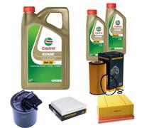DENCKERMANN Controllo Set 7L CASTROL EDGE 5W-30 C3 Per Mercedes-Benz