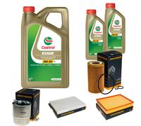 DENCKERMANN Controllo Set 7L CASTROL EDGE 5W-30 C3 Per Mercedes-Benz