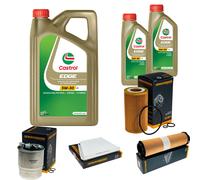DENCKERMANN Controllo Set 7L CASTROL EDGE 5W-30 C3 Per Mercedes-Benz