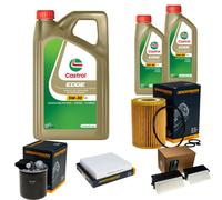 DENCKERMANN Controllo Set 7L CASTROL EDGE 5W-30 C3 Per Mercedes-Benz