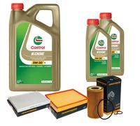 DENCKERMANN Controllo Set 7L CASTROL EDGE 5W-30 C3 Per Mercedes-Benz