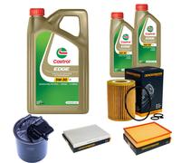 DENCKERMANN Controllo Set 7L CASTROL EDGE 5W-30 C3 Per Mercedes-Benz