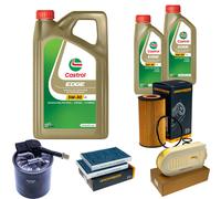 DENCKERMANN Controllo Set 7L CASTROL EDGE 5W-30 C3 Per Mercedes-Benz