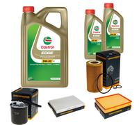 DENCKERMANN Controllo Set 7L CASTROL EDGE 5W-30 C3 Per Mercedes-Benz