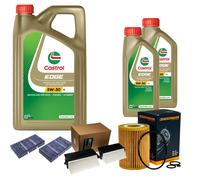 DENCKERMANN Controllo Set 7L CASTROL EDGE 5W-30 C3 Per Mercedes-Benz GLE 350