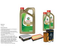 DENCKERMANN Controllo set 7L CASTROL EDGE 5W-30 C3 per Mercedes-Benz Vito