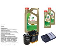 Denckermann Controllo Set 7L castrol edge 5W-30 C3 per Mitsubishi Eclipse