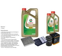 Denckermann Controllo Set 7L castrol edge 5W-30 C3 per Mitsubishi Eclissi