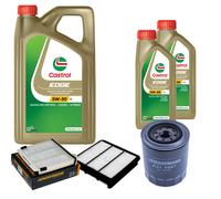 DENCKERMANN Controllo Set 7L CASTROL EDGE 5W-30 C3 Per Mitsubishi L