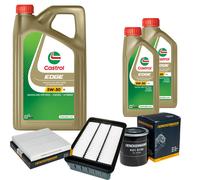 DENCKERMANN Controllo Set 7L CASTROL EDGE 5W-30 C3 Per Mitsubishi Lancer