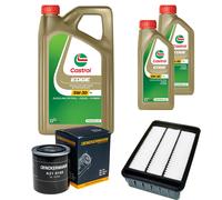 DENCKERMANN Controllo Set 7L CASTROL EDGE 5W-30 C3 Per Mitsubishi Lancer