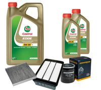 DENCKERMANN Controllo Set 7L CASTROL EDGE 5W-30 C3 Per Mitsubishi Lancer