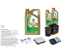 DENCKERMANN Controllo set 7L CASTROL EDGE 5W-30 C3 per Mitsubishi Outlander