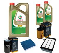 DENCKERMANN Controllo Set 7L CASTROL EDGE 5W-30 C3 Per Mitsubishi Outlander
