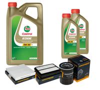 DENCKERMANN Controllo Set 7L CASTROL EDGE 5W-30 C3 Per Mitsubishi Outlander