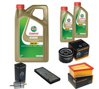 DENCKERMANN Controllo Set 7L CASTROL EDGE 5W-30 C3 Per Renault Espace IV 2.0