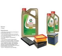 Denckermann Controllo Set 7L castrol edge 5W-30 C3 per Renault Espace IV 2.0