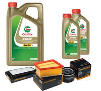 DENCKERMANN Controllo Set 7L CASTROL EDGE 5W-30 C3 Per Renault Espace IV 2.0