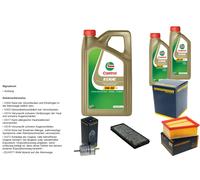 Denckermann Controllo Set 7L castrol edge 5W-30 C3 per Renault Espace IV)