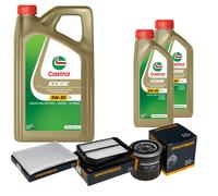 DENCKERMANN Controllo Set 7L CASTROL EDGE 5W-30 C3 Per Suzuki Grand Vitara