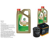 DENCKERMANN Controllo Set 7L CASTROL EDGE 5W-30 C3 Per Suzuki Samurai 1.9 D