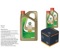 Denckermann Controllo Set 7L castrol edge 5W-30 C3 per Suzuki Samurai 1.9 D