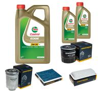 DENCKERMANN Controllo Set 7L CASTROL EDGE 5W-30 C3 Per Toyota Avensis