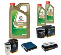 DENCKERMANN Controllo Set 7L CASTROL EDGE 5W-30 C3 Per Toyota Avensis Verso