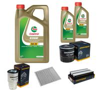 DENCKERMANN Controllo Set 7L CASTROL EDGE 5W-30 C3 Per Toyota Avensis Verso